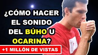 Como hacer el sonido de un búho con las manos  Llamada india  Tutorial [upl. by Luwana]