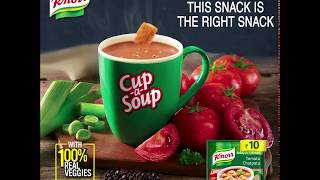 Knorr CupaSoup  This snack is the right snack [upl. by Diet]