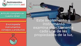 espectroscopio para que lo utilizan [upl. by Gati448]