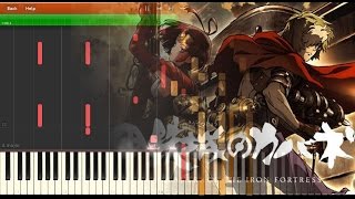 Koutetsujou no Kabaneri ED quotnineliequot Navarone Boo Piano Sheets  Midi [upl. by Eva94]