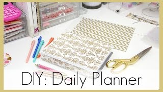 DIY How I Made My Daily Planner  erisaxo [upl. by Drona610]