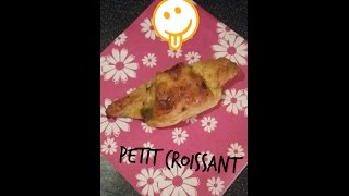 Recette  Petit croissant au Pesto [upl. by Ramin]