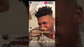 NLE choppa 1st time getting drunk funniest video you’ll see MUST WATCH 😂 [upl. by Cory793]