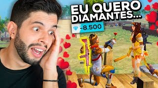 ESTOU APAIXONADO ENCONTREI MEU PAR PERFEITO NO FREE FIRE [upl. by Olympias]