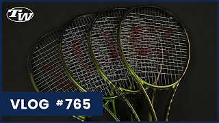 New Wilson Blades are here Take a closer look at the 4 new Version 8 Tennis Racquets  VLOG 765💚 [upl. by Elimaj]