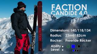 Faction Candide 40 Ski Review [upl. by Hurleigh]