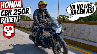 Honda CBR 250R Retro Review con el propietario  Alets Go [upl. by Trebbor592]