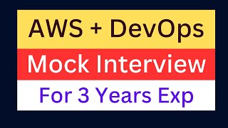 DevOps AWS Interview For Experienced  First Round Selected [upl. by Ruphina]