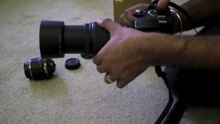 Nikon AFS DX NIKKOR 55300mm f4556G ED VR Lens unboxing [upl. by Mond371]