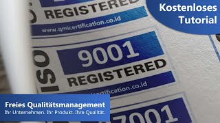 ISO 9001 Zertifizierung  Chancen und Risiken [upl. by Arihaz229]