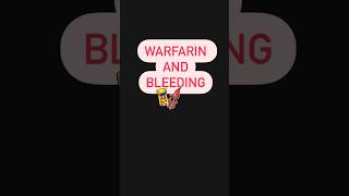 Warfarin and Bleeding Management  INR levels microlearning clinicalreasoning [upl. by Naujyt]