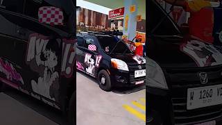 ITASHA AYAMI OORURI PRETTY RHYTHM DEAR MY FUTURE CINEMATIC SUZUKI WAGON R 痛車 itasha suzuki [upl. by Ahsik]