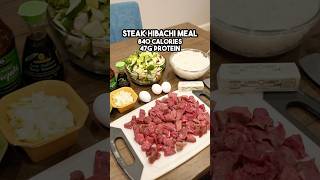 How To Make Hibachi At Home🧑‍🍳😮‍💨 steak hibachi viral [upl. by Llenel]