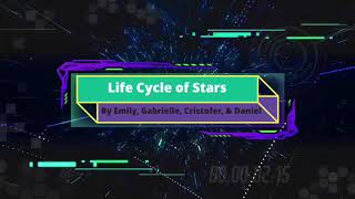 Life Cycle of Stars  Stop Motion [upl. by Edd]