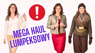 Luksusowy haul lumpeksowy  perełki z super składami Modne akcesoria  jak kompletować garderobę [upl. by Chemar]