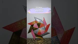 Paper craft ninja star diy diyindonesia youtubeshorts craft papercraft fypシ゚viral tutorial [upl. by Cence]