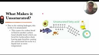 Saturated vs Unsaturated vs Trans Fat Presentation [upl. by Yleve]