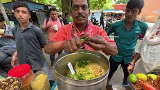 Bhola Uncles Famous Bucket Muri in Berhampore  Street Food [upl. by Cacilia]