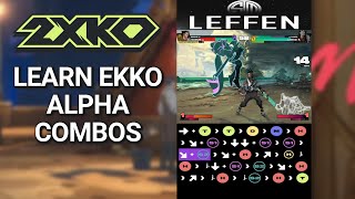 Ekko Beginner Combo Guide Compilation [upl. by Akimit849]