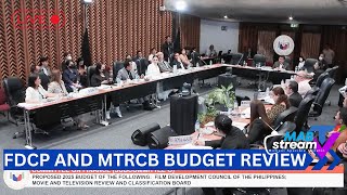 Senate Scrutiny FDCP and MTRCB Budget Hearing FY 2025 [upl. by Firooc]