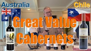 Australian and Chilean Cabs  Great Value Cabs  Decants with D [upl. by Xed44]