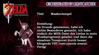 Zelda Links Awakening Music  Maskentempel  Orchestrated by Lightcatcher [upl. by Jenica]