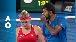 Mixed Doubles Final Super Tiebreak between BabosBopanna v DabrowskiPavic  Australian Open 2018 [upl. by Manbahs772]