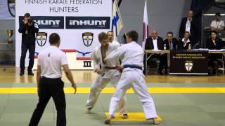 Hokutoryu jujutsu SM 2015 men 73kg final Kujanpää [upl. by Yessej643]