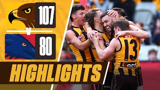 Hawthorn v Adelaide  Match Highlights  Round 12 2024 [upl. by Aicram]