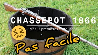 Chassepot 1866 Ep2  mes 3 premières cartouches CEST PAS SIMPLE [upl. by Yelkrab]