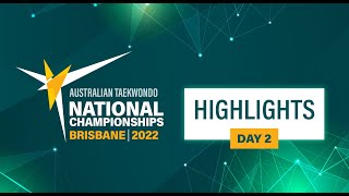 Day 2 Highlights  Australian Taekwondo Nationals Championships [upl. by Lotsirb752]