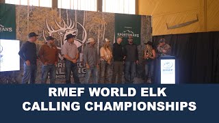 I got to host the RMEF World Elk Calling Championships [upl. by Elfrida]