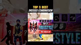 TOP 3 BEST DRESSES COMBINATION IN FREE FIRE🤯🔥💥paraSAMSUNGA5A6A7J2J5J7S5S6S7S9A30shorts [upl. by Puff]