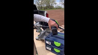 New Festool KAPEX KSC 60 Mitre Saw [upl. by Narbig]