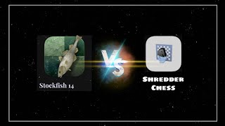 Can shredder handle stockfish 14  Stockfish 14 vs Shredder chess [upl. by Michigan]