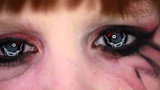 Skull Contact Lenses  Eyesbrightcom [upl. by Middle]