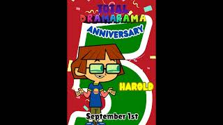 Total DramaRama 5th Anniversary Harold [upl. by Warfield]