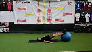 Fitball Core Challenge Ultimate Abs Strengthening Routinequot [upl. by Cassiani101]