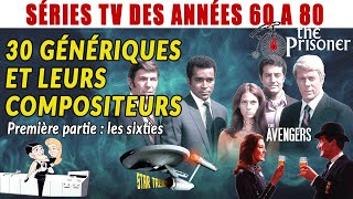 30 génériques de séries des années 60 rétrospective [upl. by Jermyn]