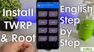 How to Install TWRP Recovery amp Magisk Root on Android with Odin 2020 [upl. by Nessie]