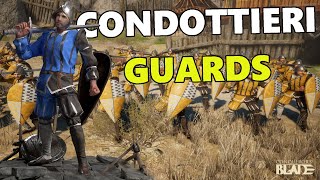 Conquerors Blade  Condottieri Guards  Still a dominant sword unit [upl. by Samalla]