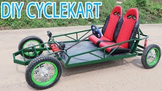 Build an CycleKart At home  DIY Buggy Car  Tutorial [upl. by Matilde]