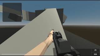 Fps shooter  Mini devlog  Mp5 [upl. by Lawan]