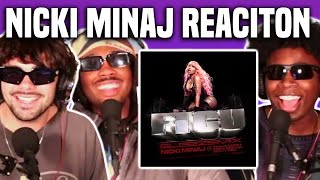 NICKI MINAJ  FTCU REMIX FT SEXYY RED TRAVIS SCOTT amp CHRIS BROWN REACTION x REVIEW [upl. by Aisena]