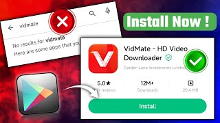 how to download vidmate [upl. by Laehcor764]