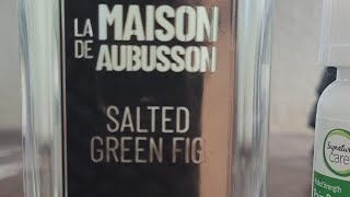 mason le de aubusson quotsalted green figquot review [upl. by Aleck]