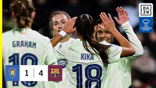 HIGHLIGHTS  SKN StPölten vs FC Barcelona  UEFA Womens Champions League 202425 Español [upl. by Seton]