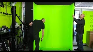 LEDGO self standing Green Screen frame and LED strip light kit [upl. by Amehr515]