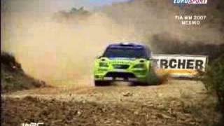 WRC Rally Mexico 2007  Highlights [upl. by Cynthy543]