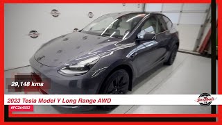 2023 Tesla Model Y Long Range AWD  Fredericton  Used Electric SUV  Preowned Vehicles for Sale [upl. by Akaya485]